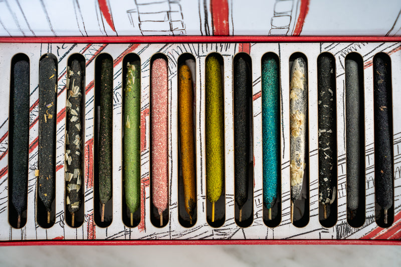 Scent Garden - 14 inciensos de línea (Christmas Box)