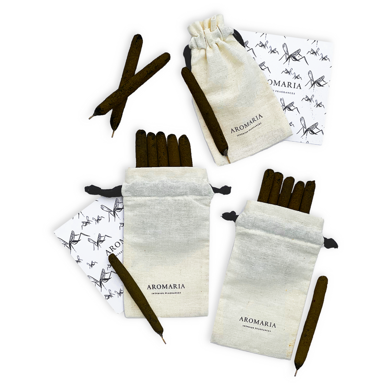 Mini Perfume Sticks Citronella Ginger Verveine - Aromaria | Interior Fragrances
