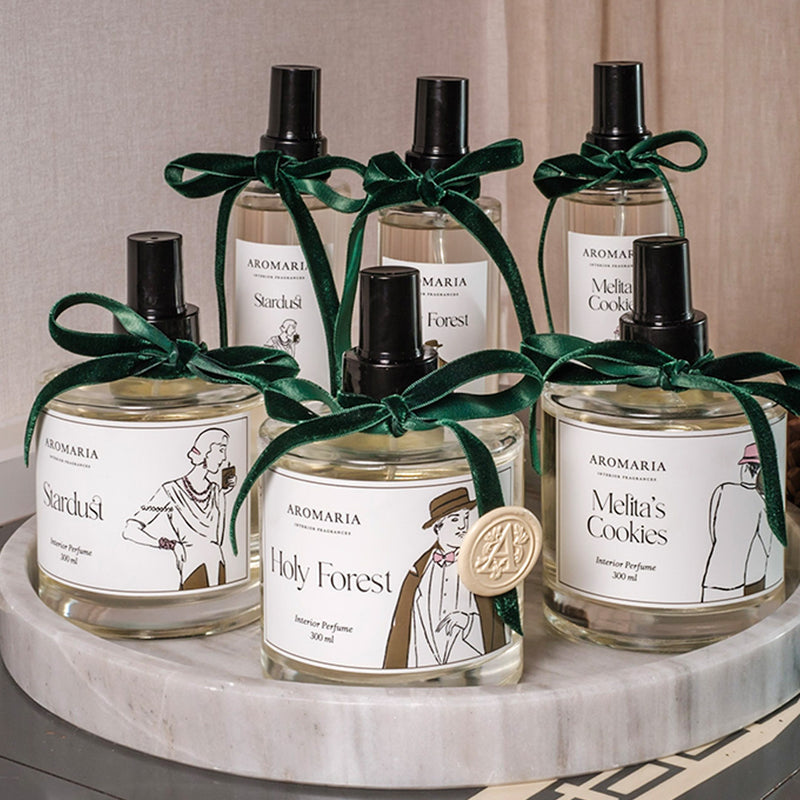 Kit 3 room sprays de 150ml Scented Voyage - Aromaria | Interior Fragrances